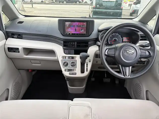 ダイハツ ムーヴ L SAⅡ 埼玉県 2017(平29)年 4.9万km ファイアークォーツレッドM ・アイドリングストップ/・ディスプレイオーディオ/・BT　DVD/・バックソナー/・保証書/・取説