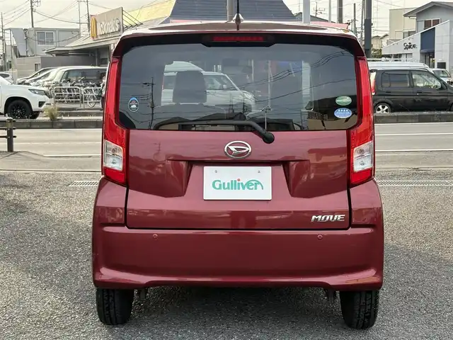 ダイハツ ムーヴ L SAⅡ 埼玉県 2017(平29)年 4.9万km ファイアークォーツレッドM ・アイドリングストップ/・ディスプレイオーディオ/・BT　DVD/・バックソナー/・保証書/・取説