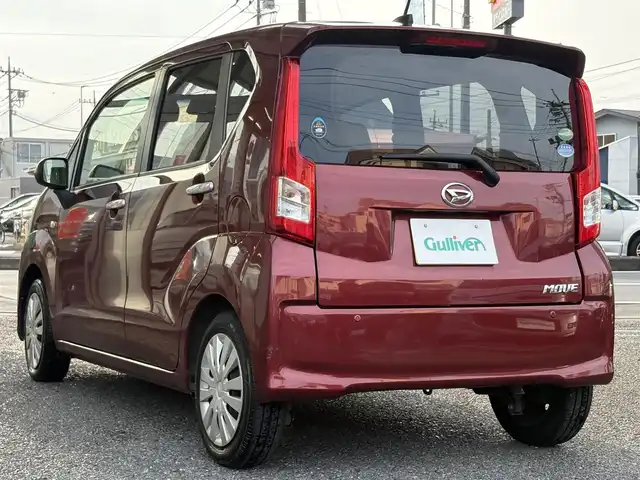 ダイハツ ムーヴ L SAⅡ 埼玉県 2017(平29)年 4.9万km ファイアークォーツレッドM ・アイドリングストップ/・ディスプレイオーディオ/・BT　DVD/・バックソナー/・保証書/・取説