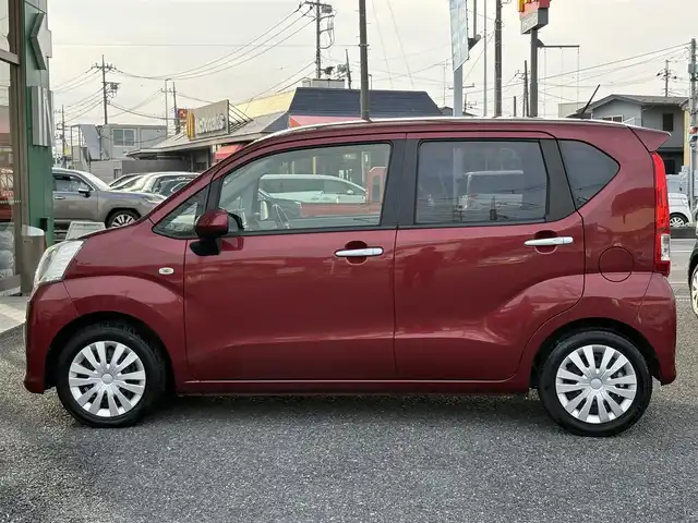 ダイハツ ムーヴ L SAⅡ 埼玉県 2017(平29)年 4.9万km ファイアークォーツレッドM ・アイドリングストップ/・ディスプレイオーディオ/・BT　DVD/・バックソナー/・保証書/・取説