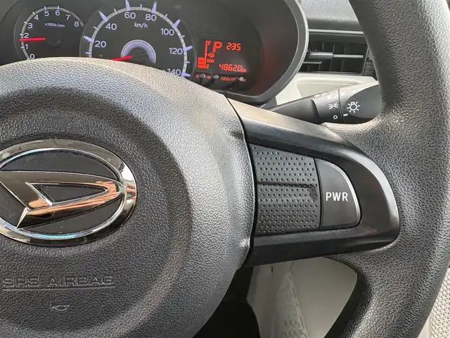 ダイハツ ムーヴ L SAⅡ 埼玉県 2017(平29)年 4.9万km ファイアークォーツレッドM ・アイドリングストップ/・ディスプレイオーディオ/・BT　DVD/・バックソナー/・保証書/・取説