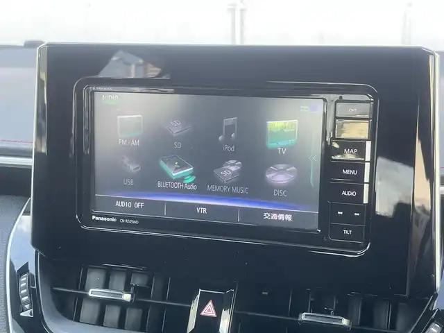 トヨタ カローラ スポーツ ハイブリッドG Z 島根県 2019(令1)年 6万km ホワイトパールクリスタルシャイン ワンオーナー　/社外ＳＤナビ　/フルセグＴＶ　/ＤＶＤ再生　/Ｂｌｕｅｔｏｏｔｈ接続　/バックカメラ　/ＥＴＣ　/レーダークルーズコントロール/衝突軽減ブレーキ/レーンキープアシスト/オートハイビーム／ライト　/スマートキー　/アイドリングストップ/純正LEDヘッドライト　/純正１８インチアルミホイール/純正フロアマット/保証書・取扱説明書/スペアキー1本