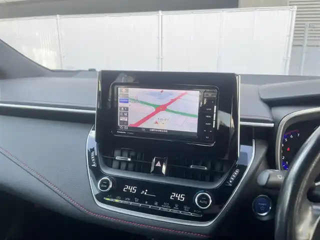 トヨタ カローラ スポーツ ハイブリッドG Z 島根県 2019(令1)年 6万km ホワイトパールクリスタルシャイン ワンオーナー　/社外ＳＤナビ　/フルセグＴＶ　/ＤＶＤ再生　/Ｂｌｕｅｔｏｏｔｈ接続　/バックカメラ　/ＥＴＣ　/レーダークルーズコントロール/衝突軽減ブレーキ/レーンキープアシスト/オートハイビーム／ライト　/スマートキー　/アイドリングストップ/純正LEDヘッドライト　/純正１８インチアルミホイール/純正フロアマット/保証書・取扱説明書/スペアキー1本