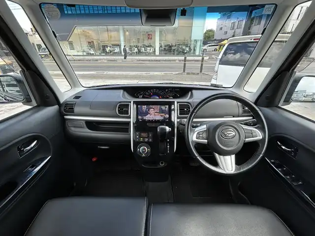 ダイハツ タント カスタム RS トップED SA Ⅲ 京都府 2018(平30)年 3.7万km ブラックマイカメタリック ワンオーナー　禁煙/37002キロ/車検：R09年3月9日まで有効/スマートアシストIII/社外SDナビ7インチワイド/フルセグTV/Bluetooth/純正エンジンスターター/両側パワースライド/バックカメラ/シートヒーター/ステアリングスイッチ/スマートキー２個/新車保証書/取扱説明書