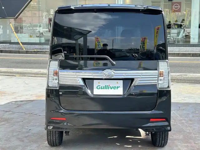 ダイハツ タント カスタム RS トップED SA Ⅲ 京都府 2018(平30)年 3.7万km ブラックマイカメタリック ワンオーナー　禁煙/37002キロ/車検：R09年3月9日まで有効/スマートアシストIII/社外SDナビ7インチワイド/フルセグTV/Bluetooth/純正エンジンスターター/両側パワースライド/バックカメラ/シートヒーター/ステアリングスイッチ/スマートキー２個/新車保証書/取扱説明書