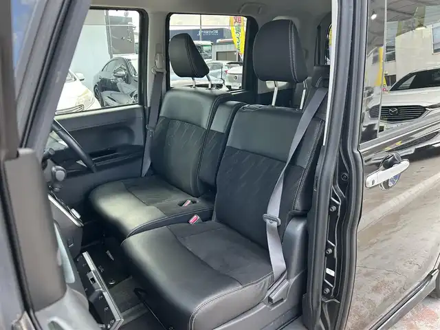 ダイハツ タント カスタム RS トップED SA Ⅲ 京都府 2018(平30)年 3.7万km ブラックマイカメタリック ワンオーナー　禁煙/37002キロ/車検：R09年3月9日まで有効/スマートアシストIII/社外SDナビ7インチワイド/フルセグTV/Bluetooth/純正エンジンスターター/両側パワースライド/バックカメラ/シートヒーター/ステアリングスイッチ/スマートキー２個/新車保証書/取扱説明書