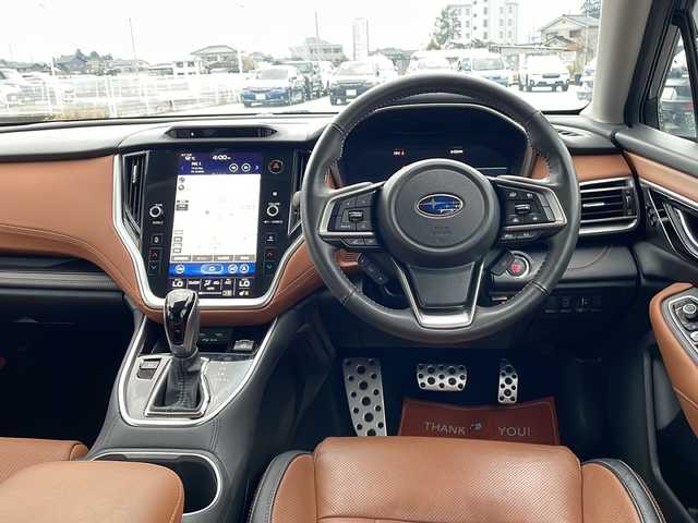 スバル アウトバック リミテッドEX 富山県 2022(令4)年 4.8万km 黒 ｈａｒｍａｎ／ｋａｒｄｏｎスピーカー/アイサイト/衝突軽減ブレーキ/レーンアシスト/レーダークルーズコントロール/サンルーフ/純正ナビ/　CD/DVD/BT/USB/フルセグＴＶ/ＴＶキャンセラー付/ＤＶＤ再生機能有/フロント・サイド・バックカメラ/ＥＴＣ/純正アルミホイール/寒冷地仕様/ドライブレコーダー/ブラウンレザーシート/パワーシート/メモリーシート/全席シートヒーター/ハンドルヒーター/電動リアゲート/コーナーセンサー/LEDオートライト/パドルシフト/ルーフレール/トノカバー/スマートキー/プッシュスタート
