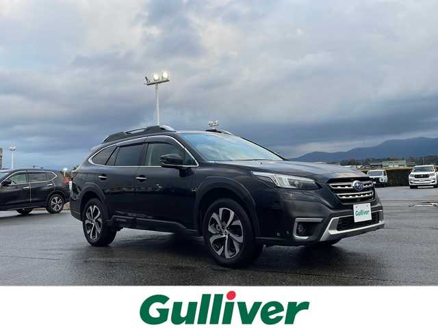 スバル アウトバック リミテッドEX 富山県 2022(令4)年 4.8万km 黒 ｈａｒｍａｎ／ｋａｒｄｏｎスピーカー/アイサイト/衝突軽減ブレーキ/レーンアシスト/レーダークルーズコントロール/サンルーフ/純正ナビ/　CD/DVD/BT/USB/フルセグＴＶ/ＴＶキャンセラー付/ＤＶＤ再生機能有/フロント・サイド・バックカメラ/ＥＴＣ/純正アルミホイール/寒冷地仕様/ドライブレコーダー/ブラウンレザーシート/パワーシート/メモリーシート/全席シートヒーター/ハンドルヒーター/電動リアゲート/コーナーセンサー/LEDオートライト/パドルシフト/ルーフレール/トノカバー/スマートキー/プッシュスタート