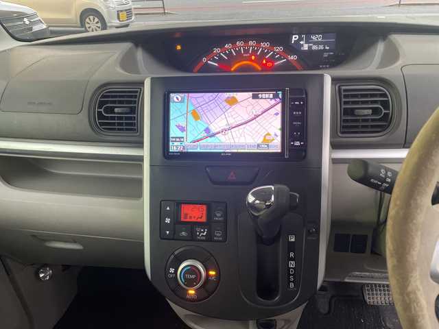 ダイハツ タント X SA 福岡県 2014(平26)年 8.7万km パールホワイトⅢ 【ワンオーナー】/ETC/フルTV・Bluetooth・AM/FM/DISC・USB/オートライト/電動格納ミラー/Pスライドドア/プッシュスタート/プリクラッシュ/横滑り防止