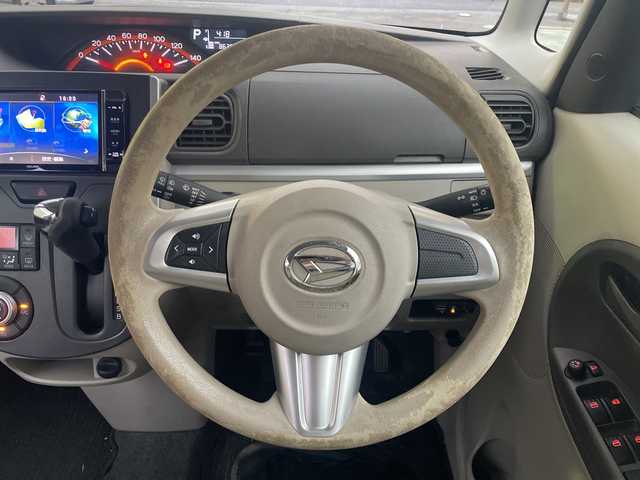 ダイハツ タント X SA 福岡県 2014(平26)年 8.7万km パールホワイトⅢ 【ワンオーナー】/ETC/フルTV・Bluetooth・AM/FM/DISC・USB/オートライト/電動格納ミラー/Pスライドドア/プッシュスタート/プリクラッシュ/横滑り防止