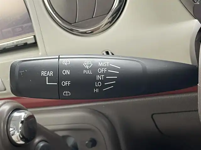 スズキ ラパン ショコラ X 大分県 2014(平26)年 6.2万km シャンパンピンクPM ECLIPSE製ナビゲーション/・Bluetooth・フルセグTV/・AM・FM・DVD・CD/バックカメラ/ETC/純正フロアマット/アイドリングストップ/ドアバイザー/オートライト/ウインカーミラー/革巻きステアリング/プッシュスタート/スマートキー/パワーウィンドウ/パワーステアリング/電動格納ミラー