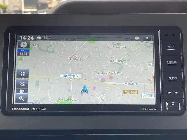 ダイハツ タント カスタム X 千葉県 2024(令6)年 0.1万km未満 ブラックマイカメタリック 社外SD7インチナビ/(TV/AM/FM/フルセグTV/Bluetooth )/バックカメラ/衝突被害軽減システム/両側パワースライドドア/横滑り防止装置/ETC/ドライブレコーダー/LEDヘッドライト/フォグランプ/オートライト/ウィンカーミラー/電動格納ミラー/純正14　インチAW/シートヒーター/シートリフター/プッシュスタート/スマートキー/スペアキー/取扱説明書/保証書