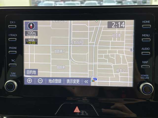 トヨタ ハリアー ハイブリッド G 岐阜県 2021(令3)年 4.8万km ブラック 純正8インチディスプレイオーディオ/（AM/FM/Bluetooth）/バックカメラ/レーダークルーズコントロール/パワーバックドア/ハーフレザーシート/オートハイビーム/ステアリングスイッチ/LEDライト/運転席パワーシート/ビルトインETC/スマートキー/プッシュスタート