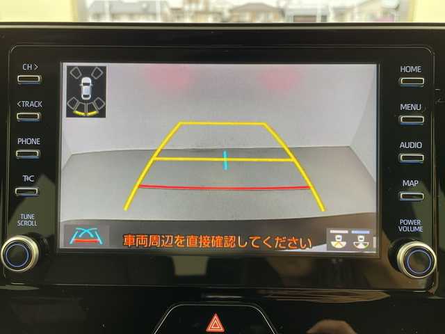 トヨタ ハリアー ハイブリッド G 岐阜県 2021(令3)年 4.6万km ブラック 純正8インチディスプレイオーディオ/（AM/FM/Bluetooth）/バックカメラ/レーダークルーズコントロール/パワーバックドア/ハーフレザーシート/オートハイビーム/ステアリングスイッチ/LEDライト/運転席パワーシート/ビルトインETC/スマートキー/プッシュスタート