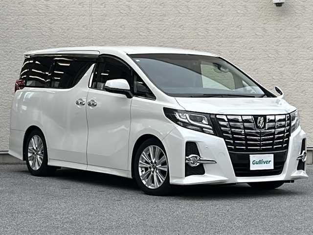 トヨタ アルファード S 滋賀県 2016(平28)年 10万km ホワイトパールクリスタルシャイン ALPINEナビ/　【AM・FM/TV/DISC/Bluetooth/SD】/ALPINEフリップダウンモニタ/バックカメラ/両側パワースライドドア/クリアランスソナー/シートカバー/横滑り防止システム/nanoe/電格ミラー/ウィンカーミラー/ドライブレコーダー/ETC