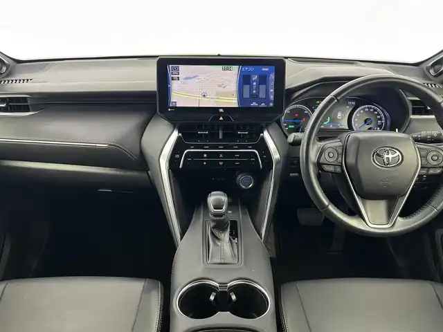 トヨタ ハリアー ハイブリッド Z 千葉県 2021(令3)年 2.3万km ブラック セーフティセンス/・プリクラッシュセーフティ/・レーントレーシングアラート/・レーダークルーズコントロール/・アダプティブハイビームシステム/・ロードサインアシスト/純正12.3インチディスプレイ/・JBLプレミアムサウンド/・フルセグTV/・Bluetooth/・ETC2.0/デジタルインナーミラー/ブラインドスポットモニター/スマートキー/コーナーセンサー/LEDヘッドライト/パワーシート