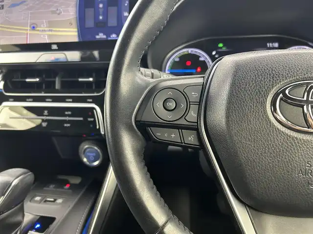 トヨタ ハリアー ハイブリッド Z 千葉県 2021(令3)年 2.3万km ブラック セーフティセンス/・プリクラッシュセーフティ/・レーントレーシングアラート/・レーダークルーズコントロール/・アダプティブハイビームシステム/・ロードサインアシスト/純正12.3インチディスプレイ/・JBLプレミアムサウンド/・フルセグTV/・Bluetooth/・ETC2.0/デジタルインナーミラー/ブラインドスポットモニター/スマートキー/コーナーセンサー/LEDヘッドライト/パワーシート