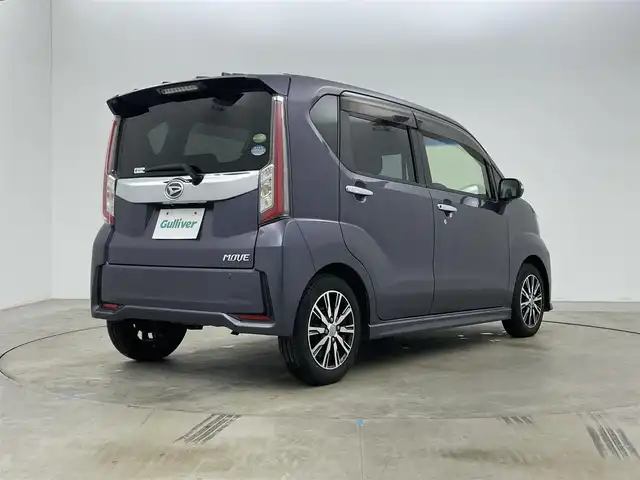 ダイハツ ムーヴ カスタム X ハイパー SA 岡山県 2015(平27)年 8.7万km メテオライトグレーイリュージョナルP メモリナビ/【CD/TV】/型番:MDV-L301/バックカメラ/LEDヘッドライト/スマートキー×2/プッシュスタート/ETC/純正フロアマット/純正14インチアルミホイール/オートライト　/フォグランプ/アイドリングストップ/横滑り防止装置/禁煙車/保証書/取扱説明書/ナビ取扱説明書