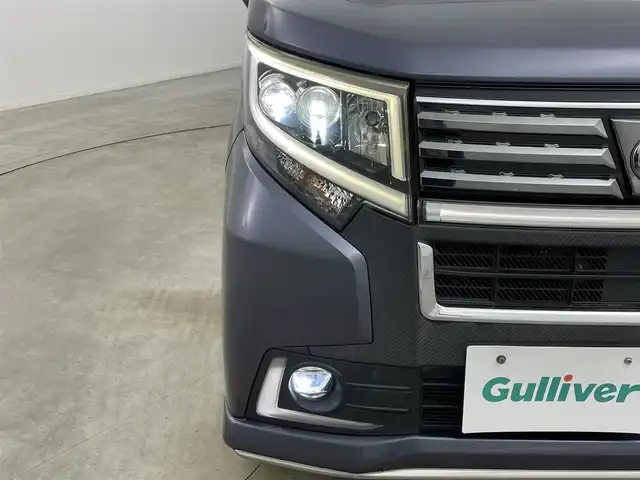 ダイハツ ムーヴ カスタム X ハイパー SA 岡山県 2015(平27)年 8.7万km メテオライトグレーイリュージョナルP メモリナビ/【CD/TV】/型番:MDV-L301/バックカメラ/LEDヘッドライト/スマートキー×2/プッシュスタート/ETC/純正フロアマット/純正14インチアルミホイール/オートライト　/フォグランプ/アイドリングストップ/横滑り防止装置/禁煙車/保証書/取扱説明書/ナビ取扱説明書