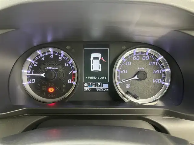 ダイハツ ムーヴ カスタム X ハイパー SA 岡山県 2015(平27)年 8.7万km メテオライトグレーイリュージョナルP メモリナビ/【CD/TV】/型番:MDV-L301/バックカメラ/LEDヘッドライト/スマートキー×2/プッシュスタート/ETC/純正フロアマット/純正14インチアルミホイール/オートライト　/フォグランプ/アイドリングストップ/横滑り防止装置/禁煙車/保証書/取扱説明書/ナビ取扱説明書