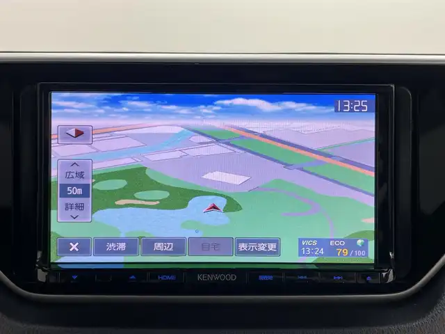 ダイハツ ムーヴ カスタム X ハイパー SA 岡山県 2015(平27)年 8.7万km メテオライトグレーイリュージョナルP メモリナビ/【CD/TV】/型番:MDV-L301/バックカメラ/LEDヘッドライト/スマートキー×2/プッシュスタート/ETC/純正フロアマット/純正14インチアルミホイール/オートライト　/フォグランプ/アイドリングストップ/横滑り防止装置/禁煙車/保証書/取扱説明書/ナビ取扱説明書