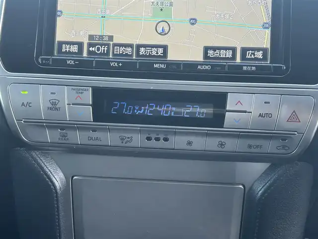 トヨタ ランドクルーザー プラド TX 栃木県 2018(平30)年 6.9万km ブラック トヨタセーフティセンス/・プリクラッシュセーフティ/・レーンディパーチャーアラート/・オートマチックハイビーム/・レーダークルーズコントロール/純正9インチSDナビ/・フルセグTV/・CD/DVD/BT/・SD/AM.FM/バックカメラ/ビルトインETC/ウッドコンビハンドル/ステアリングスイッチ/4WD/革調シートカバー/スマートキー/プッシュスタート/LEDヘッドライト/フォグランプ/オートライト/リアスモークフィルム/社外17インチAW/純正フロアマット/ドアバイザー/ルーフレール/横滑り防止システム/電動格納ウィンカーミラー