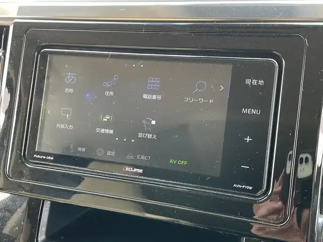 トヨタ アルファード X 宮崎県 2019(令1)年 6.1万km ブラック 社外ナビ(AVN-P10W)/・BT/AM/FM/DVD/フルセグTV/ビルトインETC/バックカメラ/ドライブレコーダー/片側パワースライドドア/レーダークルーザコントロール/横滑り防止装置/衝突軽減システム/コーナーセンサー/盗難防止装置/ステアリングスイッチ