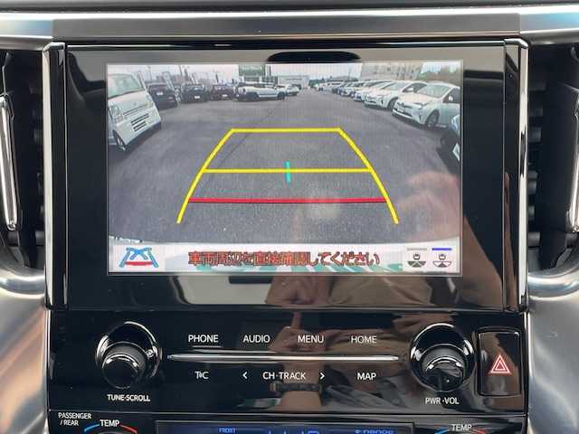 トヨタ アルファード S Cパッケージ 静岡県 2022(令4)年 1.9万km ホワイトパールクリスタルシャイン ●純正ナビ/(フルセグ/Bluetooth)/●レザーシート/●1、2列目シートヒーター/●バックカメラ/●レーダークルーズコントロール/●衝突被害軽減システム/●レーンキープアシスト/●前後コーナーセンサー/●電動パーキングブレーキ/●オートブレーキホールド/●三眼LEDライト＆フォグランプ/●オートライト/●オートマチックハイビーム/●コンビステアリング/●ステアリングスイッチ/●ステアリングヒーター/●ETC/●12インチフリップダウンモニター/●前後ドライブレコーダー/●デジタルルームミラー/●電動リアゲート/●100V充電/●純正18インチアルミホイール/●W＋サイド＋カーテンSRS＋ABS