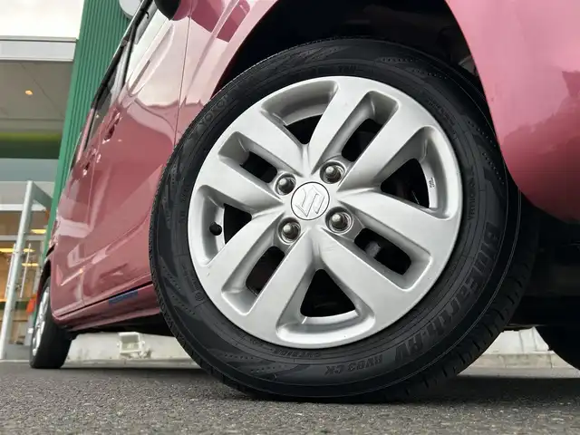 スズキ スペーシア HYBRID X 宮城県 2018(平30)年 4.7万km チアフルピンクM アップグレードパッケージ/・LEDヘッドランプ/LEDポジションランプ/・ウィンカーミラー/・14インチアルミホイール/＝＝＝/セーフティサポート/・デュアルセンサーブレーキサポート/・車線逸脱警報機能/・誤発進抑制機能/・後方誤発進抑制機能/・ふらつき警報機能/・ハイビームアシスト/・先行車発進お知らせ機能/・後退時ブレーキサポート/・リアパーキングセンサー/社外ナビ（MDV-L505W）/・CD/DVD/・Bluetooth/・フルセグTV/両側パワースライドドア/運転席席シートヒーター/オートライト/スマートキー＆プッシュスタート/スリムサーキュレーター/アイドリングストップ/電動格納ミラー/ドアバイザー/フロアマット/W/サイドエアバッグ