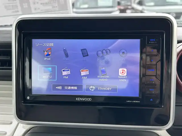 スズキ スペーシア HYBRID X 宮城県 2018(平30)年 4.7万km チアフルピンクM アップグレードパッケージ/・LEDヘッドランプ/LEDポジションランプ/・ウィンカーミラー/・14インチアルミホイール/＝＝＝/セーフティサポート/・デュアルセンサーブレーキサポート/・車線逸脱警報機能/・誤発進抑制機能/・後方誤発進抑制機能/・ふらつき警報機能/・ハイビームアシスト/・先行車発進お知らせ機能/・後退時ブレーキサポート/・リアパーキングセンサー/社外ナビ（MDV-L505W）/・CD/DVD/・Bluetooth/・フルセグTV/両側パワースライドドア/運転席席シートヒーター/オートライト/スマートキー＆プッシュスタート/スリムサーキュレーター/アイドリングストップ/電動格納ミラー/ドアバイザー/フロアマット/W/サイドエアバッグ