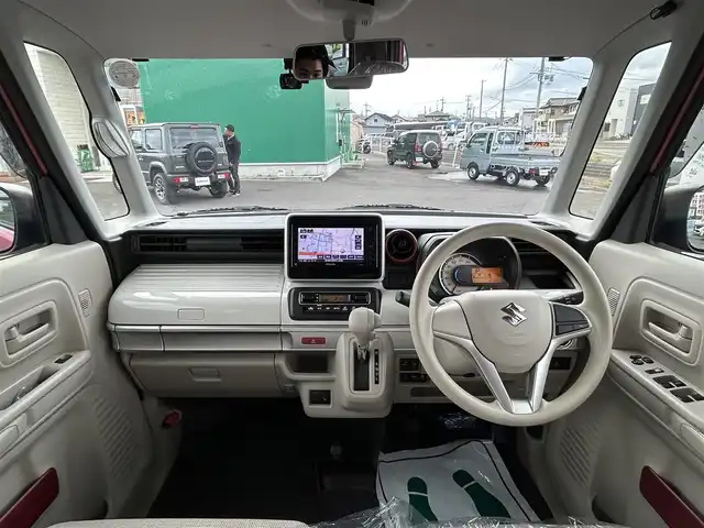 スズキ スペーシア HYBRID X 宮城県 2018(平30)年 4.7万km チアフルピンクM アップグレードパッケージ/・LEDヘッドランプ/LEDポジションランプ/・ウィンカーミラー/・14インチアルミホイール/＝＝＝/セーフティサポート/・デュアルセンサーブレーキサポート/・車線逸脱警報機能/・誤発進抑制機能/・後方誤発進抑制機能/・ふらつき警報機能/・ハイビームアシスト/・先行車発進お知らせ機能/・後退時ブレーキサポート/・リアパーキングセンサー/社外ナビ（MDV-L505W）/・CD/DVD/・Bluetooth/・フルセグTV/両側パワースライドドア/運転席席シートヒーター/オートライト/スマートキー＆プッシュスタート/スリムサーキュレーター/アイドリングストップ/電動格納ミラー/ドアバイザー/フロアマット/W/サイドエアバッグ