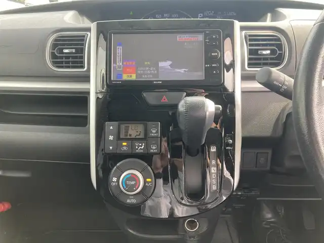 ダイハツ タント カスタム RS SA 千葉県 2015(平27)年 7.2万km プラムブラウンクリスタルマイカ 社外ナビ/プッシュスタート/オートライト/ETC/ドライブレコーダー