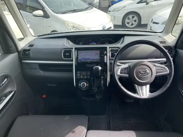 ダイハツ タント カスタム RS SA 千葉県 2015(平27)年 7.2万km プラムブラウンクリスタルマイカ 社外ナビ/プッシュスタート/オートライト/ETC/ドライブレコーダー