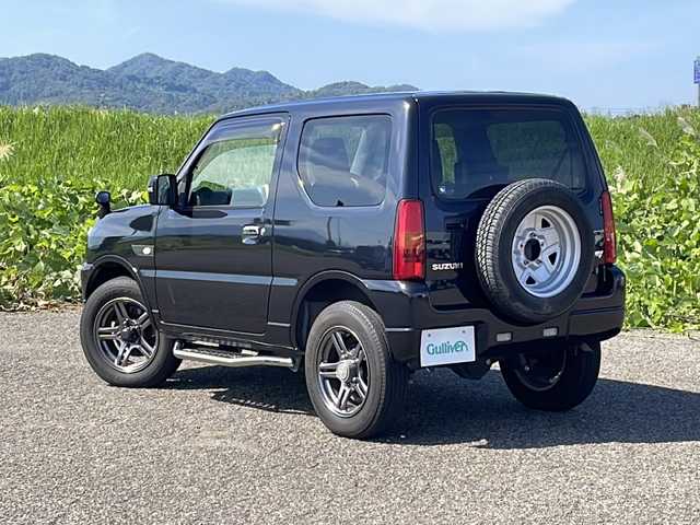 スズキ ジムニー ランドベンチャー 新潟県 2015(平27)年 5.5万km ブルーイッシュブラックパール3 4WD/社外SDナビ(CN-R300D)/CD/DVD/BT/フルセグテレビ/ETC/半革シート/運転席シートヒーター /ミラーヒーター/リモコンキー /フォグランプ/純正16インチアルミホイール