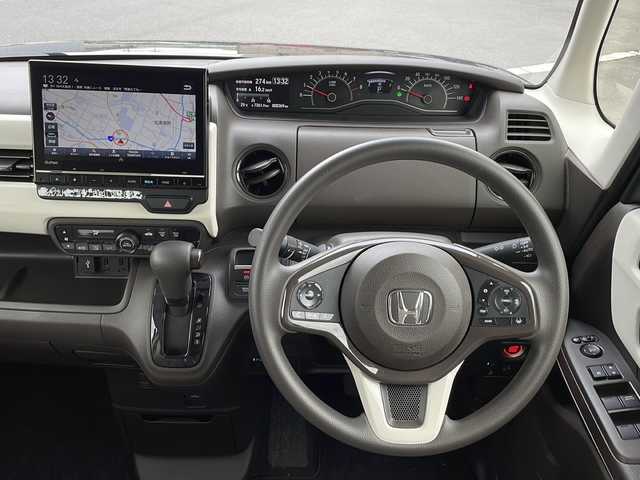 ホンダ Ｎ ＢＯＸ L 長野県 2023(令5)年 0.9万km クリスタルブラックパール ホンダセンシング/Gathers純正9インチナビ（LXU-237NBi）/FM・AM・DVD・CD・フルセグTV・BT/AppleCarPlay対応/バックカメラ/レーダークルーズコントロール/両側パワースライドドア/電動パーキング/ブレーキホールド/コーナーセンサー/シートヒーター/LEDヘッドライト/オートハイビーム/オートライト/ウィンカーミラー/プッシュスタート/スマートキー/スペアキー