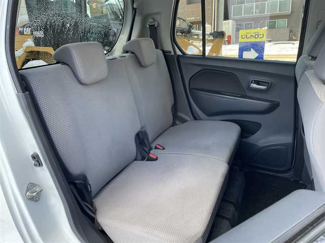 スズキ ワゴンＲ FZ 道央・札幌 2016(平28)年 12.8万km クリスタルホワイトP (株)IDOMが運営する【じしゃロン札幌豊平店】の自社ローン対象車両になります。こちらは現金ご利用時の価格です。/自社ローンご希望の方は別途その旨お申付け下さい。/プッシュスタート/社外ナビ・フルセグTV/シートヒーター/HID