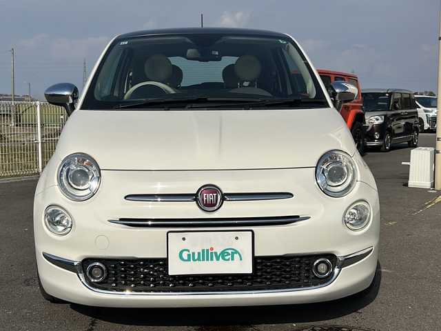 フィアット ５００ ツインエア ラウンジ 香川県 2020(令2)年 3.7万km 白 純正ナビ（BT)/ガラスルーフ/コーナーセンサー/ハロゲンヘッドライト/ETC/ターボ