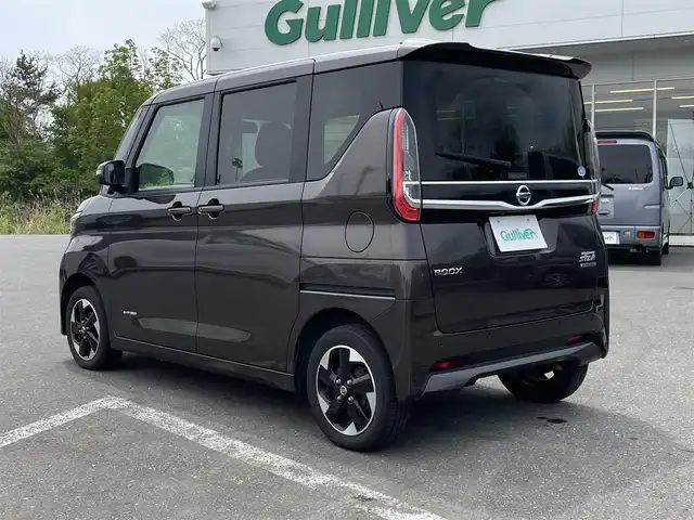 日産 ルークス HWS X プロパイロットED 青森県 2020(令2)年 8.3万km アッシュブラウンM ４WD/社外ナビ/フルセグTV/CD/DVD/BT/ETC/アラウンドビューモニター/プロパイロット/両側パワースライドドア/前席シートヒーター/純正フロアマット/プッシュスタート/スマートキー（スペア1本）/14インチ純正ホイール