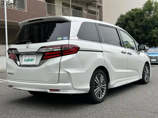 ホンダ オデッセイ G エアロ ホンダセンシング 大阪府 2018(平30)年 1.6万km プラチナホワイトパール ホンダセンシング/ワンオーナー/純正ナビ/・フルセグ・BT/バックカメラ/両側パワースライドドア/ETC2.0/USB端子/エコアシストシステム/ISOFIX取り付け装置/ホンダインターナビシステム/後席サンシェード付き/後席用クーラー/３列目シガーソケット付き