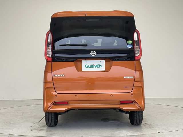 日産 ルークス X 愛知県 2020(令2)年 6.2万km プレミアムサンシャインオレンジ 衝突軽減システム/９型SDナビ/全方位カメラ/パワースライドドア/フルセグ/CD/DVD/Bluetooth/バックカメラ/コーナーセンサー/イージーオープン機能/ドライブレコーダー/ETC/ステアリングスイッチ/スマートキー/プッシュスタート