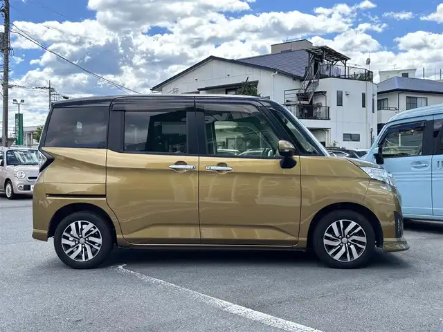 ダイハツ トール カスタムG SAⅡ 静岡県 2016(平28)年 2.6万km ブラックマイカメタリック/インペリアルゴールドクリスタルメタリック エンジンスタートボタン/パワーステアリング/パワーウィンドウ/アイドリングストップ/スマートキー/オートエアコン/クルーズコントロール/純正フリップダウンモニター/9インチナビ（CD/DVD/BT/フルセグ）/全方位カメラ/ETC/ドライブレコーダー前後/ウォークスルー/純正フロアマット/純正アルミホイール/ABS/横滑り防止装置/コーナーセンサー/レーンキープアシスト/オートライト/LEDヘッドライト/Wエアバック/衝突軽減システム