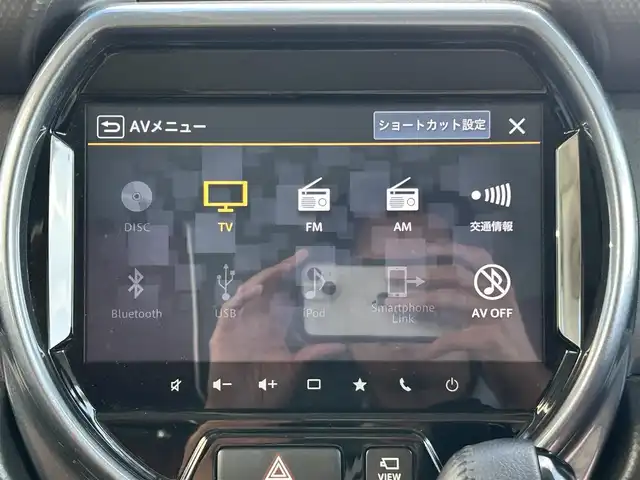 スズキ ハスラー Jスタイル 兵庫県 2022(令4)年 2.9万km オフブルーメタリック/ガンメタリック2トーンルーフ 純正9インチメモリナビ/　（AM/FM/CD/DVD/BT/USB)/フルセグTV/全方位カメラ/前後ドライブレコーダー/ステアリングリモコン/スズキセーフティーサポート/・デュアルカメラブレーキサポート/・後退時ブレーキサポート/・誤発信抑制機能/・車線逸脱警報機能/・標識認識機能/・先行車発進お知らせ機能/横滑り防止装置/アイドリングストップ/ビルドインETC/前席シートヒーター/レザー調シートカバー/純正フロアマット/ドアバイザー/ルーフレール/LEDヘッドライト/LEDフォグランプ/コーナーセンサー/純正15インチアルミホイール/取扱説明書