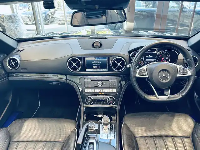 メルセデス・ベンツ ＳＬ４００ 大阪府 2019(令1)年 1.6万km グレー ワンオーナー/レーダーセーフティP/スカイルーフ/純正ナビ/TV/バックカメラ/applecarplay/ACC/純正19インチAW/LEDヘッドライト/電動リアゲート/黒革/メモリ付きパワーシート/エアシートヒーター/ブラインドスポット/ETC/ドラレコ/パドルシフト