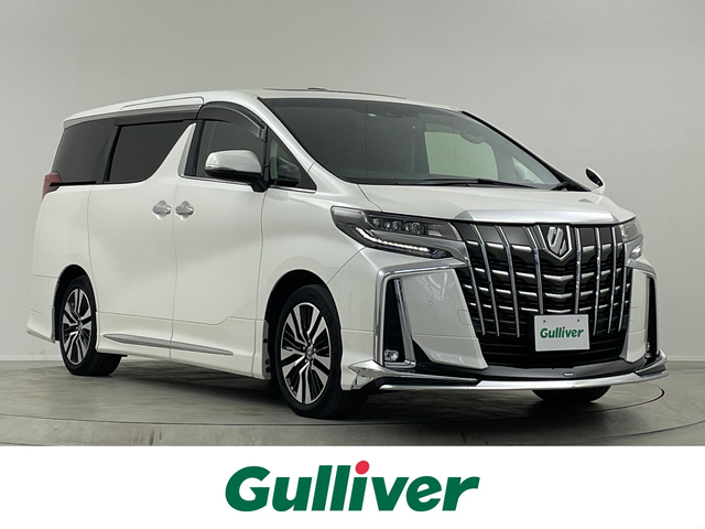 トヨタ アルファード S Cパッケージ 埼玉県 2022(令4)年 4.5万km ホワイトパールクリスタルシャイン モデリスタ　サンルーフ　後席モニタ　ＤＶＤ　ＥＴＣ　３眼ＬＥＤ　純正９型ＤＡ　コネクトナビ　Ｂカメラ　両側電動　ドライブレコーダー　温シート　エアシート　ベンチレ―ション　電動リアゲート　電動シート フルセグTV　ＭＴモード付ＡＴ　トヨタセーフティセンス