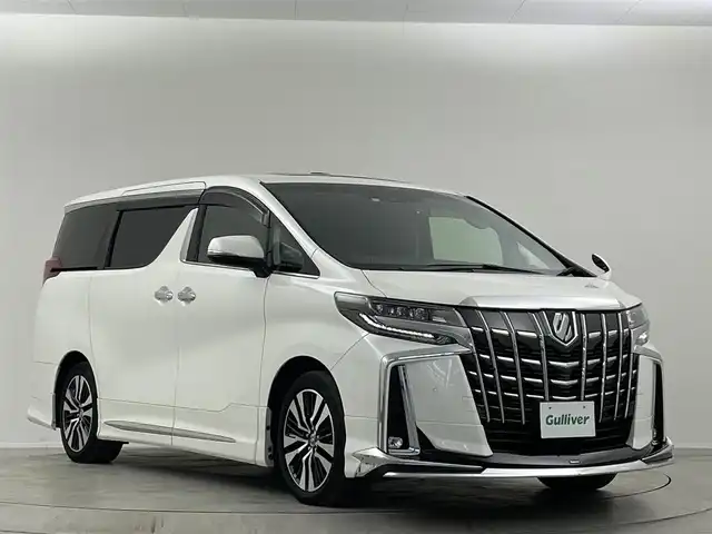 トヨタ アルファード S Cパッケージ 埼玉県 2022(令4)年 4.5万km ホワイトパールクリスタルシャイン モデリスタ　サンルーフ　後席モニタ　ＤＶＤ　ＥＴＣ　３眼ＬＥＤ　純正９型ＤＡ　コネクトナビ　Ｂカメラ　両側電動　ドライブレコーダー　温シート　エアシート　ベンチレ―ション　電動リアゲート　電動シート フルセグTV　ＭＴモード付ＡＴ　トヨタセーフティセンス