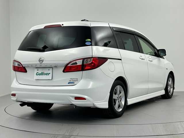 日産 ラフェスタ ハイウェイスター 奈良県 2014(平26)年 3.9万km 白 純正7インチSDナビ/CD/DVD/SD/USB/TV/ドライブレコーダー/横滑り防止装置/片側パワースライドドア/アイドリングストップ/ヘッドライトレベライザー/フロントフォグ/純正15インチAW/純正フロアマット/電格ミラー/ドアバイザー/ETC