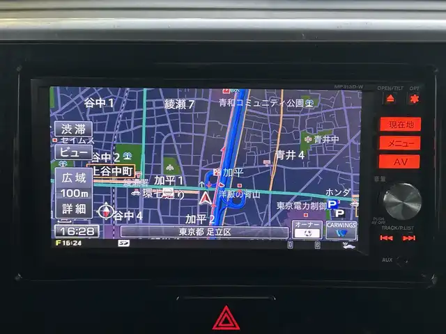 日産 デイズ ルークス ハイウェイスター Gターボ 東京都 2018(平30)年 8.4万km スパークリングレッド/ブラック 純正ナビ/　フルセグTV/DVD/CD/Bluetooth/アラウンドビューモニター/両側パワースライドドア/エマージェンシーブレーキ/踏み間違い防止アシスト/LEDヘッドライト/フォグランプ/オートライト/ハイビームアシスト/アイドリングストップ/電動オート格納ミラー/ウインカーミラー/革巻きステアリングホイール/ステアリングスイッチ/プッシュスタート/スマートキー/Ｄ席シートヒーター/オーバーヘッドコンソール/ナノイー付リアシーリングファン/サンシェード後席/サイドシルスポイラー/リアスポイラー/社外マフラー/純正フロアマット/ドアバイザー