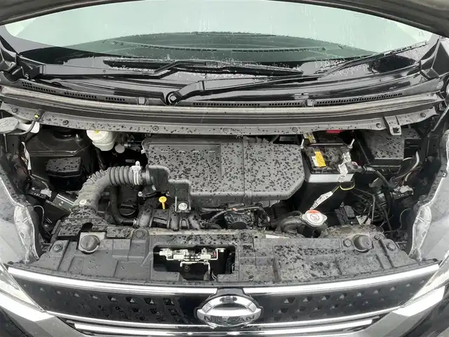 日産 デイズ ルークス ハイウェイスターX Gパッケージ 秋田県 2018(平30)年 2.5万km ブラック ４WD/純正ナビ/全方位カメラ/アラウンドビューモニター/衝突軽減システム/LEDヘッドライト/両側パワスラ/フルセグ/アイドリングストップ/レーンキープアシスト/オートマチックハイビーム/プッシュスタート/コーナーセンサー/D席シートヒーター/ステアリングスイッチ/ドライブレコーダー/ETC/純正フロアマット/純正ドアバイザー/オートライト/オートエアコン/パワーステアリング/パワーウィンドウ/横滑り防止/電動格納ウィンカーミラー