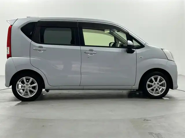 ダイハツ ムーヴ X リミテッド SAⅢ 福井県 2018(平30)年 3.7万km ブライトシルバーメタリック スマートアシストIII/・衝突軽減ブレーキ/純正ナビゲーション/型式：NMZK-W68D/【AM/FM/CD/Bluetooth/フルセグTV】/バックカメラ/ETC/プッシュスタート/スマートキー/スペアキー/ヘッドライドレベライザー/シートヒーター/取扱説明書/新車時保証書