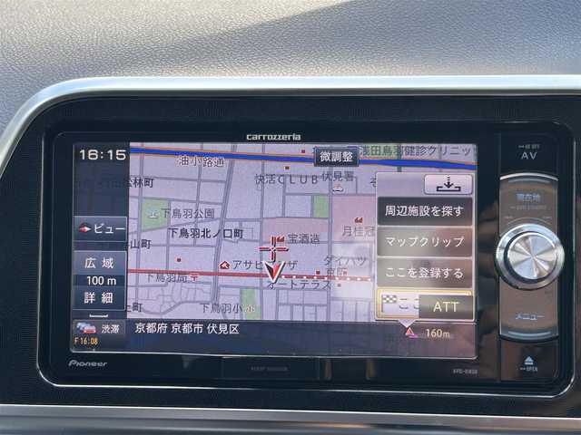 トヨタ シエンタ G 京都府 2016(平28)年 10.2万km ブラックマイカ (株)IDOMが運営する【じしゃロン伏見店】の自社ローン専用車両になりますこちらは現金またはオートローンご利用時の価格です。自社ローンご希望の方は別途その旨お申付け下さい/社外ナビ(AVIC-RW09)/(CD/DVD/Bluetooth/フルセグTV)/バックカメラ/ビルトインETC/TRDフロントエアロ/両側パワースライドドア/社外フロアマット/社外15インチアルミホイール/LEDヘッドライト/フリップダウンモニター/スマートキー/スペアキー1本